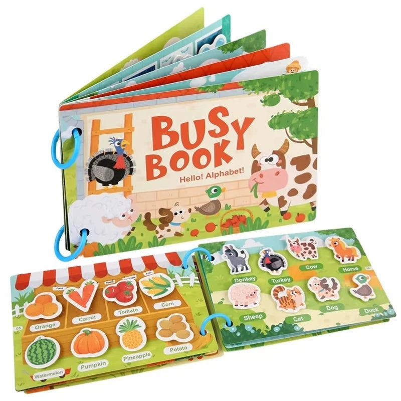 Creative Kids Quiet Puzzle Book(Tear Pull)