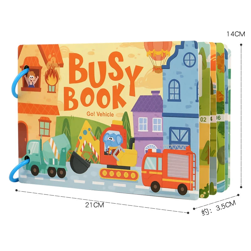 Creative Kids Quiet Puzzle Book(Tear Pull)