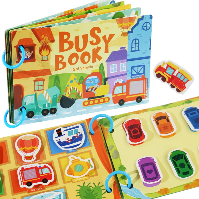 Creative Kids Quiet Puzzle Book(Tear Pull)