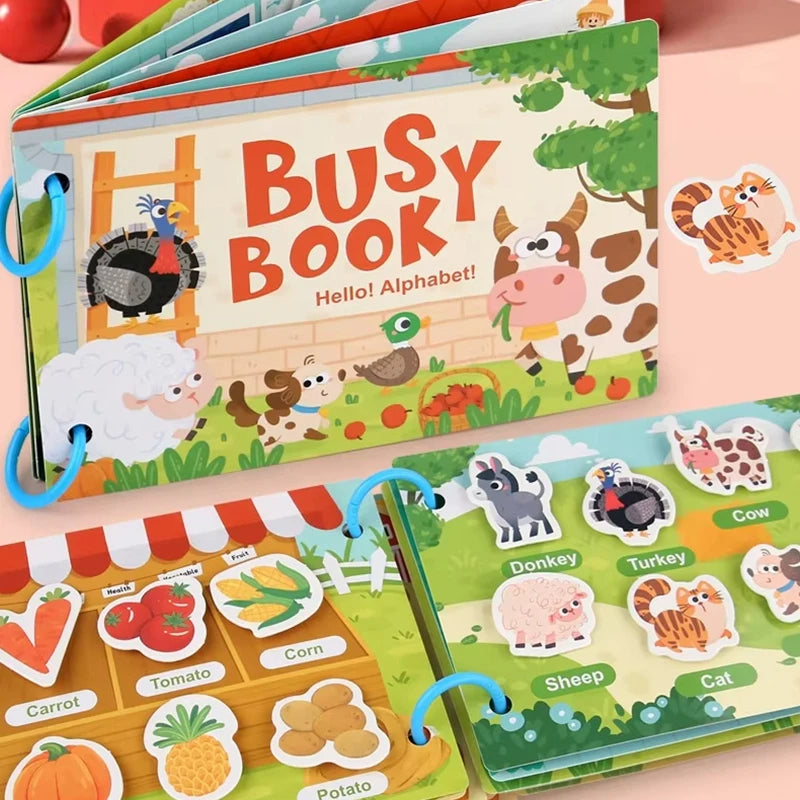Creative Kids Quiet Puzzle Book(Tear Pull)