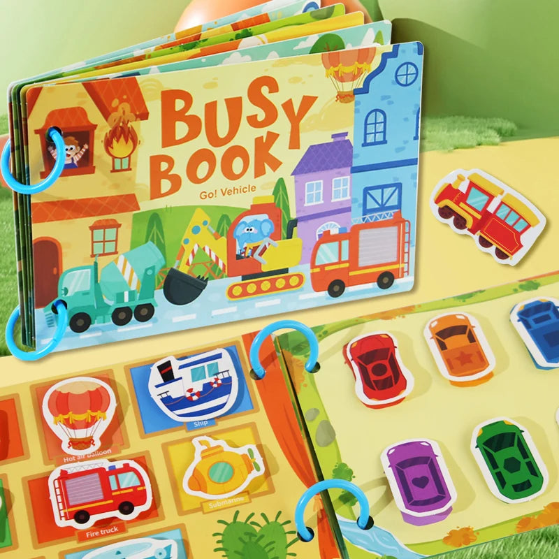 Creative Kids Quiet Puzzle Book(Tear Pull)