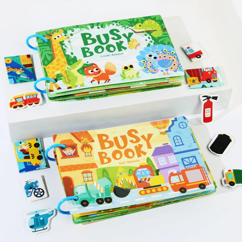 Creative Kids Quiet Puzzle Book(Tear Pull)