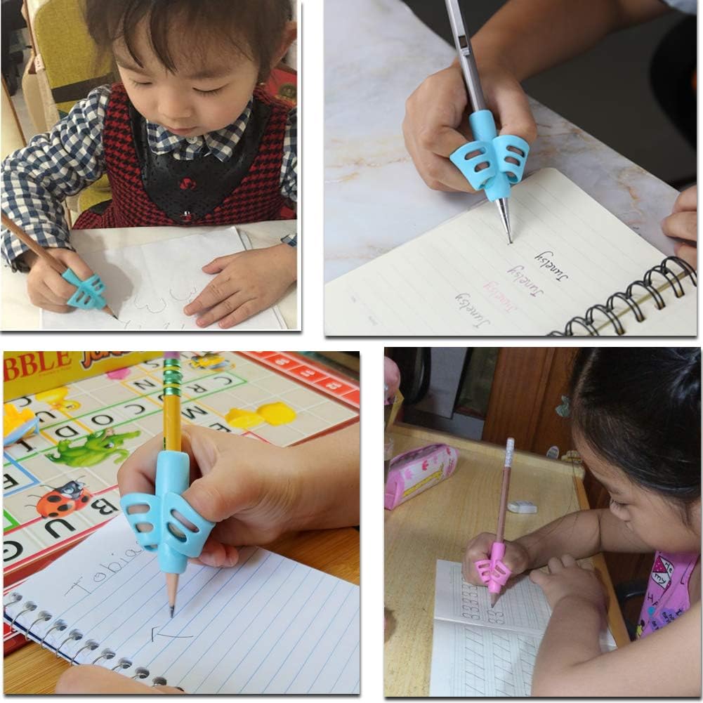 3Pc Kids Silicon Pencil Holder