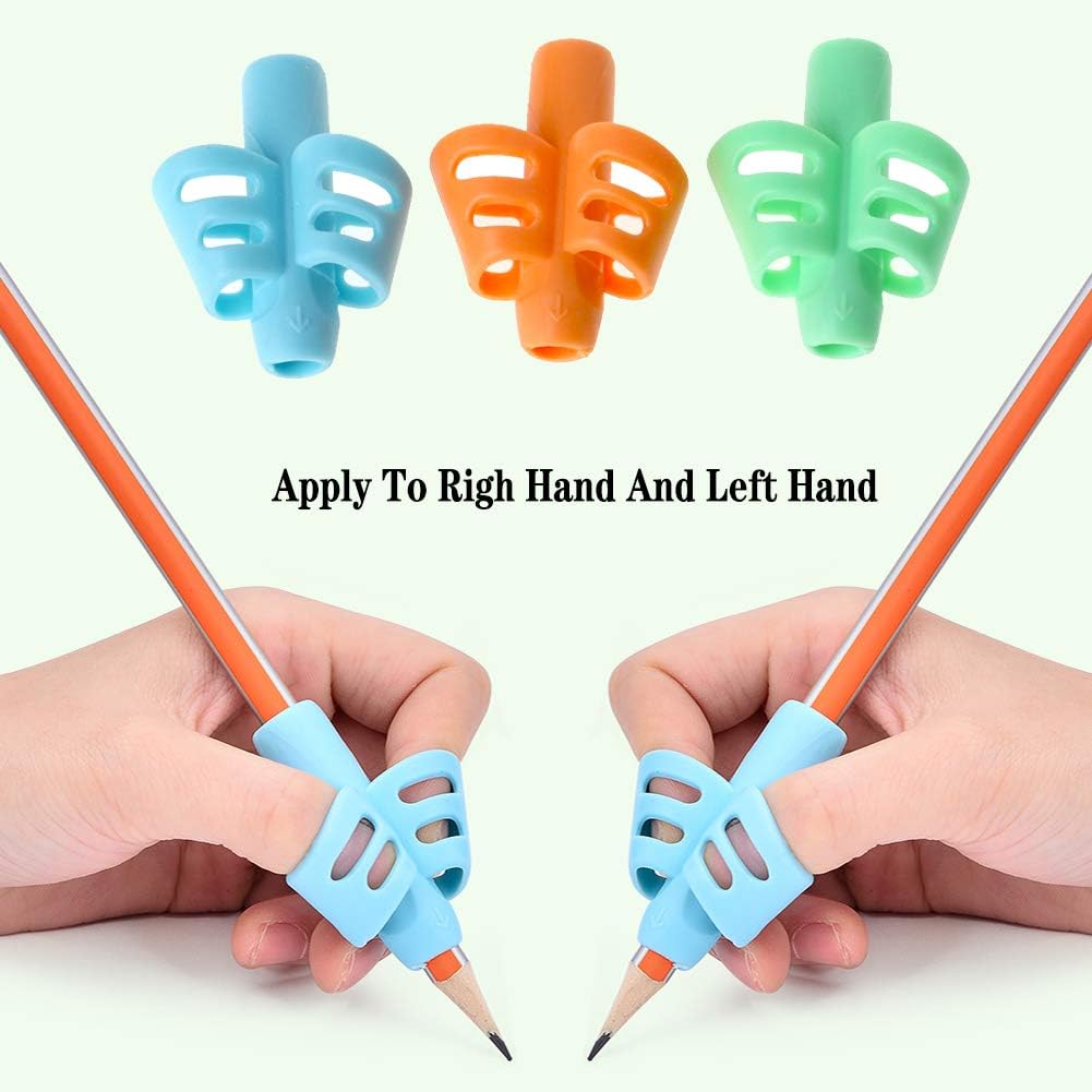3Pc Kids Silicon Pencil Holder