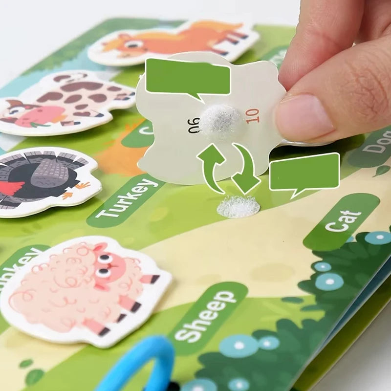 Creative Kids Quiet Puzzle Book(Tear Pull)