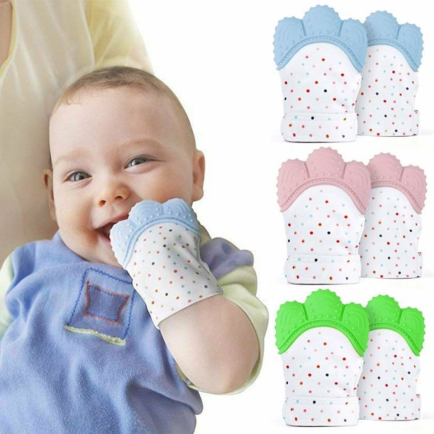 Multi-purpose Baby Teething Mittens / Baby Gloves