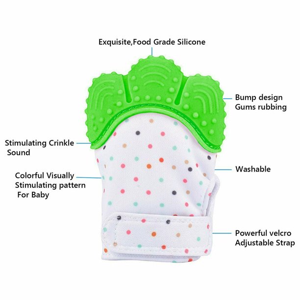 Multi-purpose Baby Teething Mittens / Baby Gloves