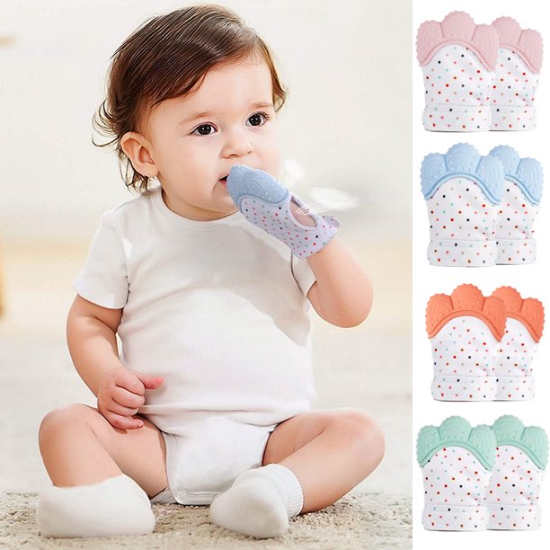 Multi-purpose Baby Teething Mittens / Baby Gloves