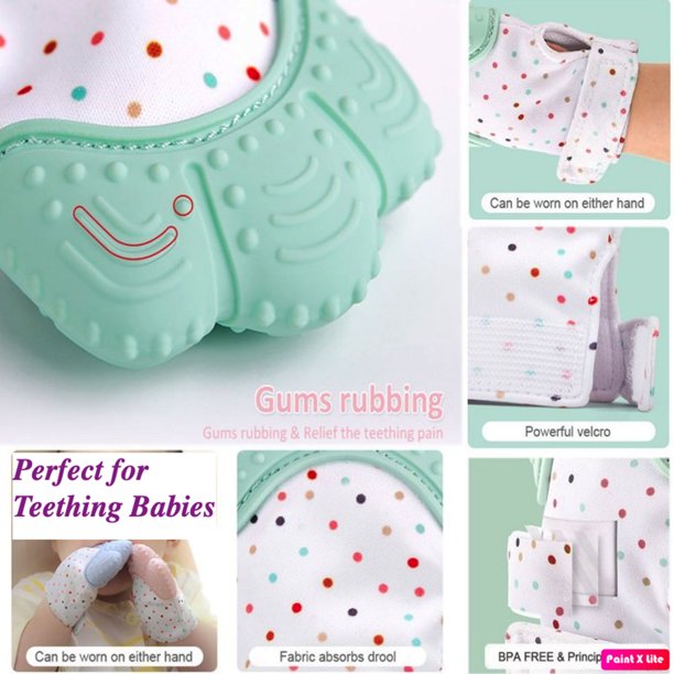 Multi-purpose Baby Teething Mittens / Baby Gloves
