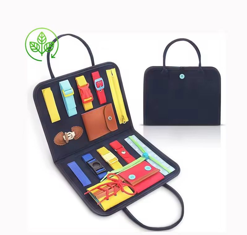 14 in 1 Toddler Busy Board