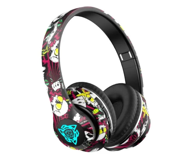 Graffiti Bluetooth Headphones
