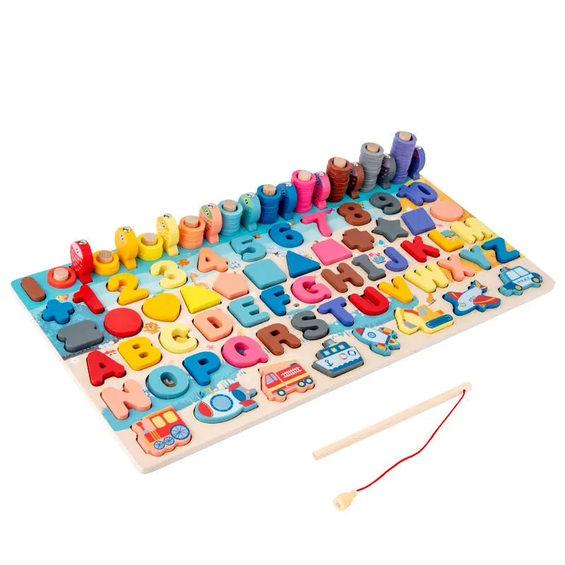7 in 1 Montessori Traffic Matching Board