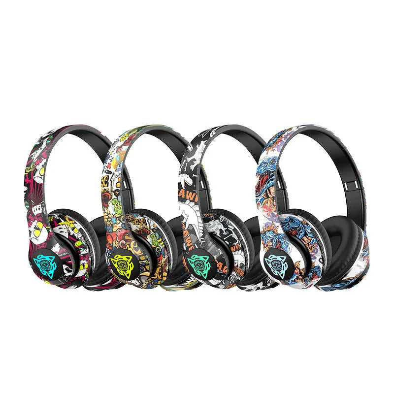 Graffiti Bluetooth Headphones