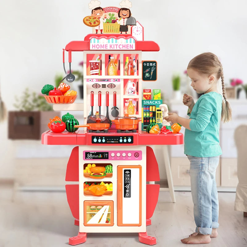 Jie Liya 95cm Minikitchen Kids Playset
