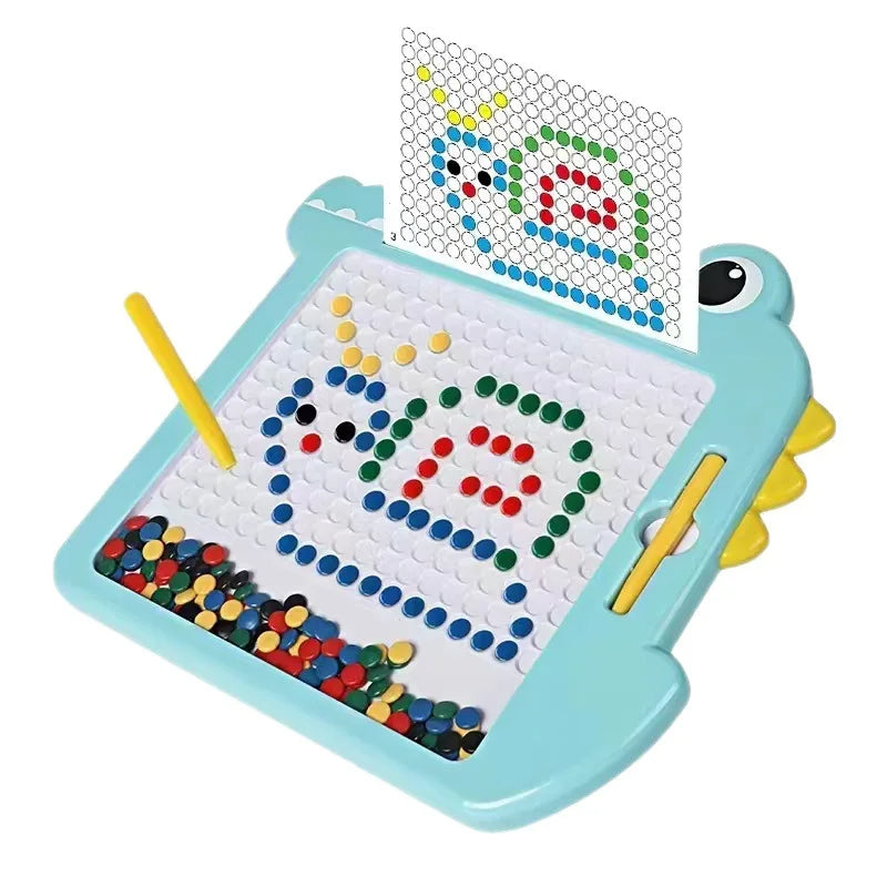 Kids Doodle Magnetic Maze (Pink, Blue, and Lime Green)
