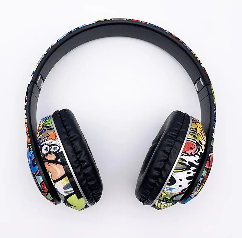Graffiti Bluetooth Headphones
