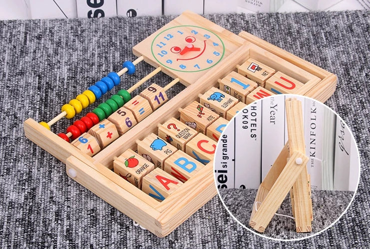 Kawaai Blocks Math Educational Wooden Toy