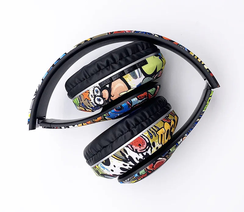 Graffiti Bluetooth Headphones