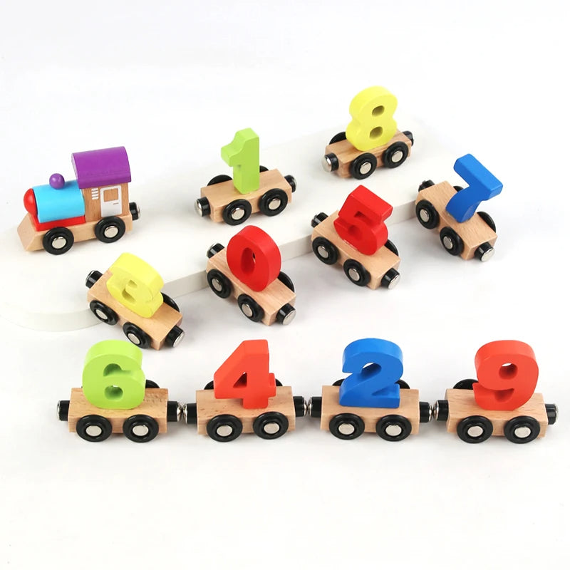 Kids Digital Numbers Train