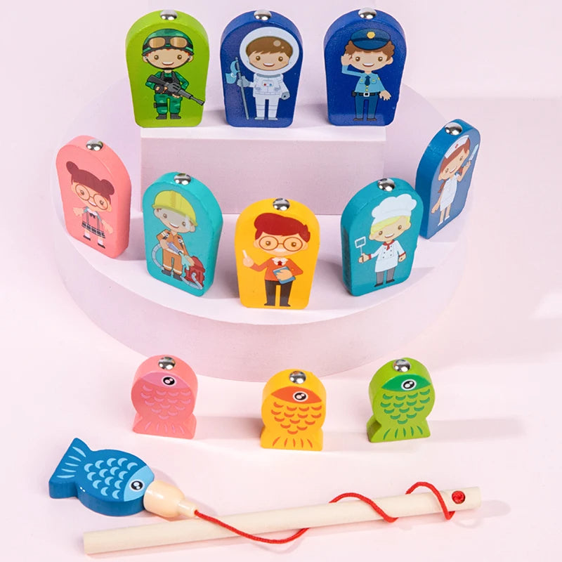 8in1 Montessori Wooden Puzzle