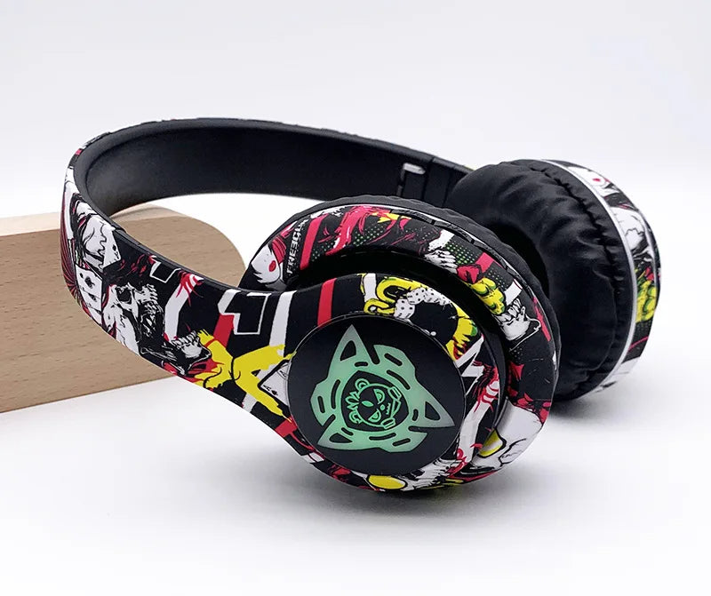 Graffiti Bluetooth Headphones