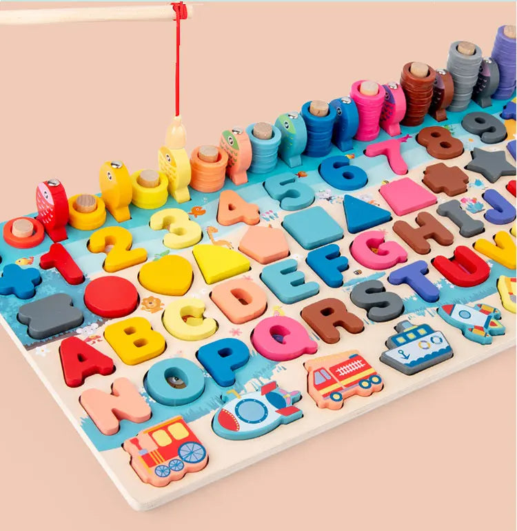 7 in 1 Montessori Traffic Matching Board