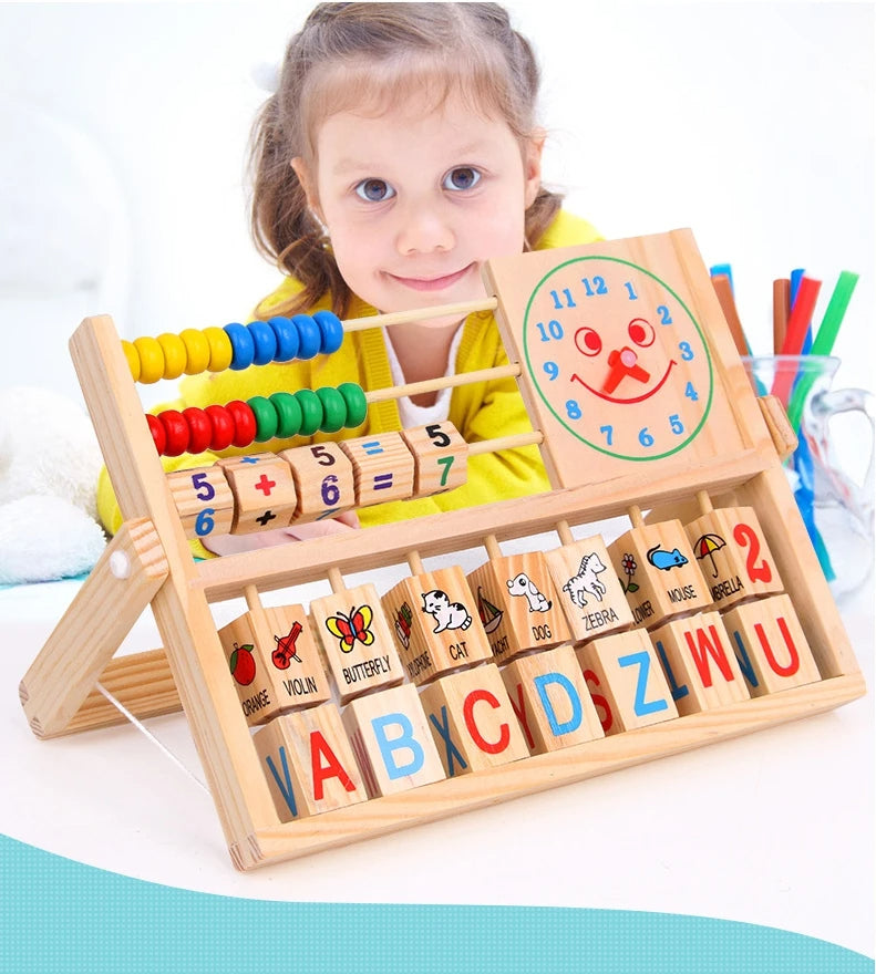 Kawaai Blocks Math Educational Wooden Toy