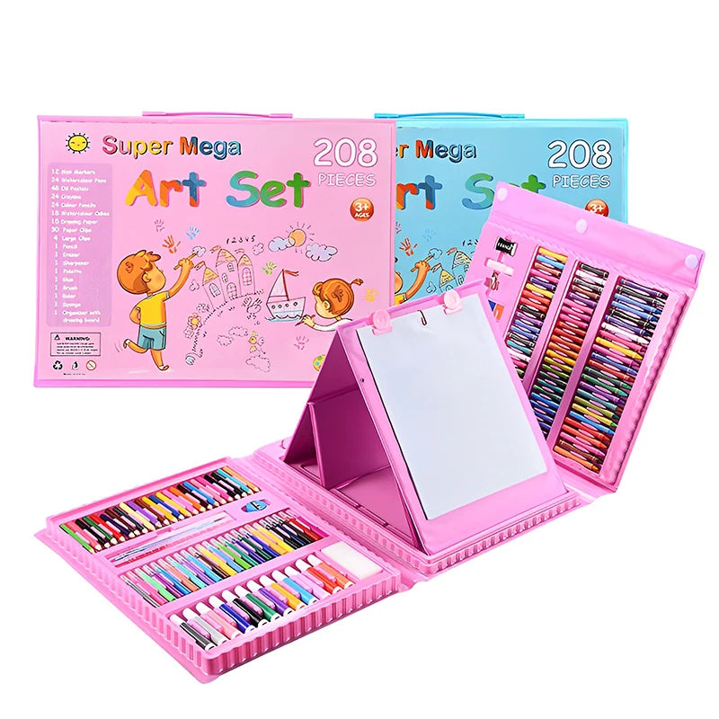 208 Pcs Kids Art Set