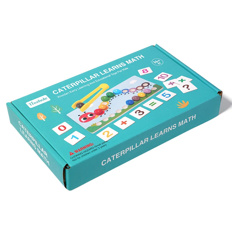Caterpillar Wooden Math Learning Toy