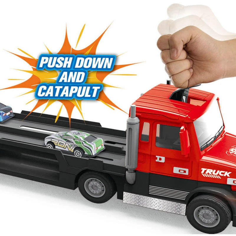 2in1 Rail Track sliding deformation truck