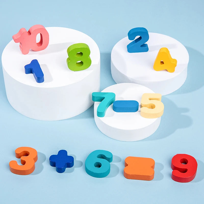 8in1 Montessori Wooden Puzzle