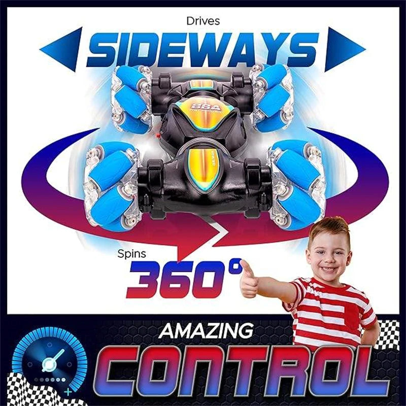Rechargeable Remote Control Racing Stunt Car