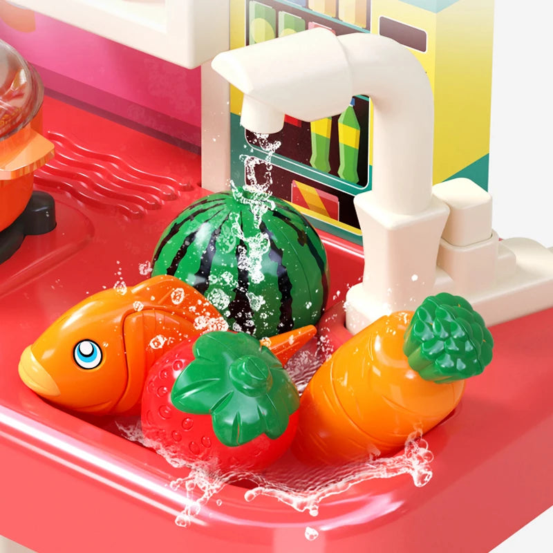 Jie Liya 95cm Minikitchen Kids Playset