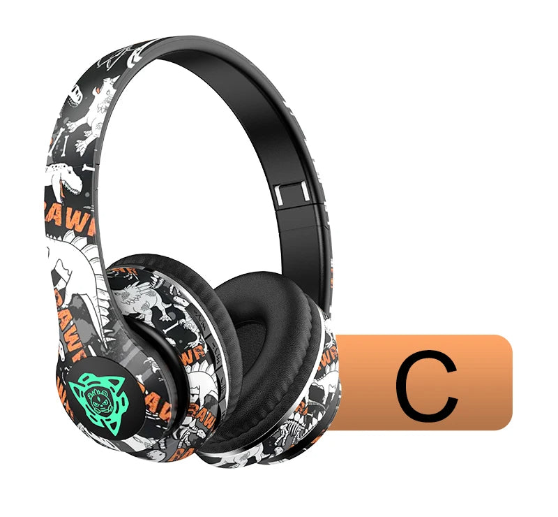 Graffiti Bluetooth Headphones