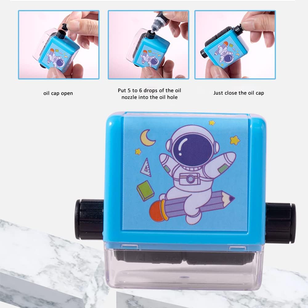 4pc Kids Maths Practice Roller Stamp