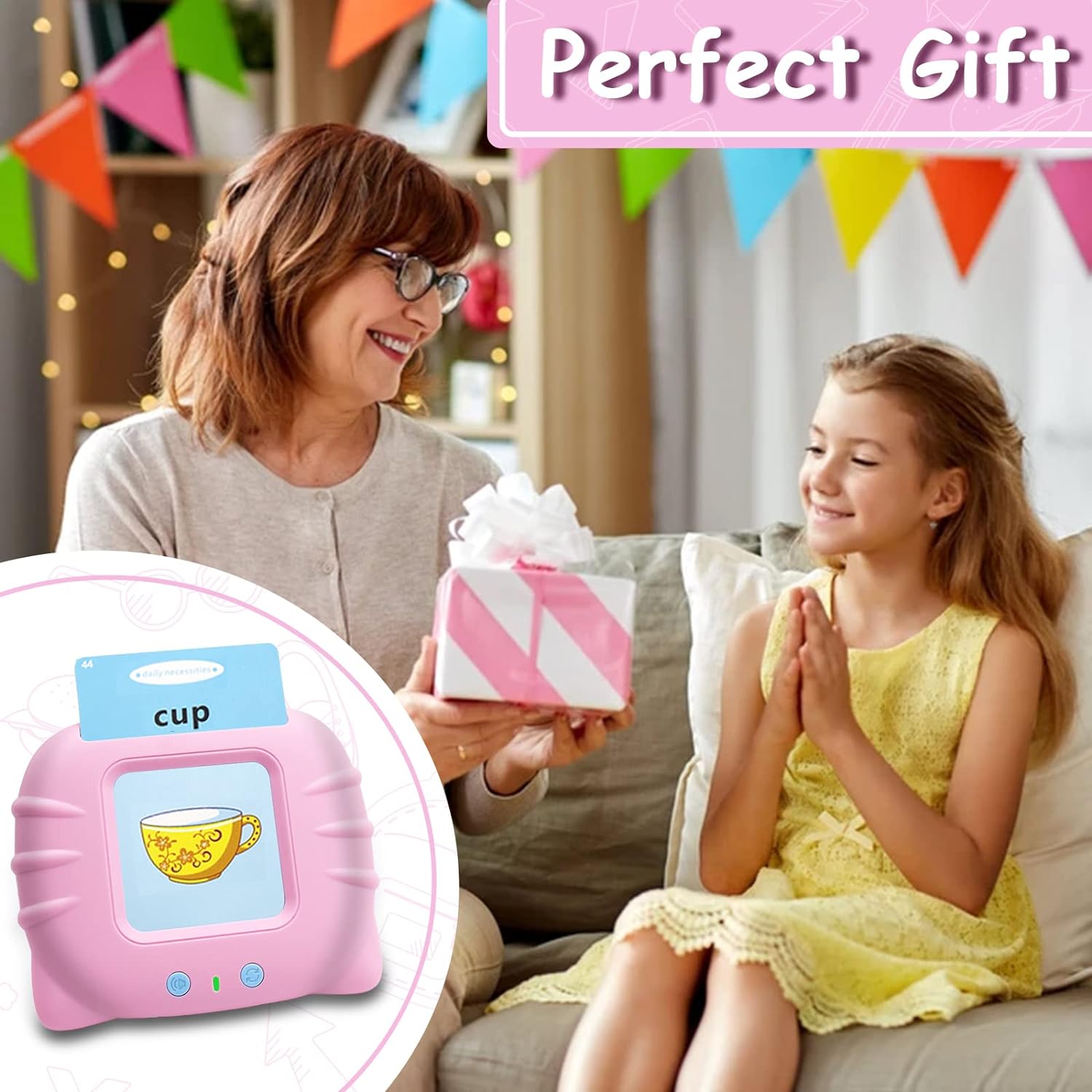 Rechargeable Kids Learning Flashcards